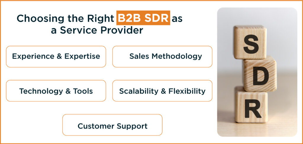 Choosing the Right B2B SDR as a Service Provider