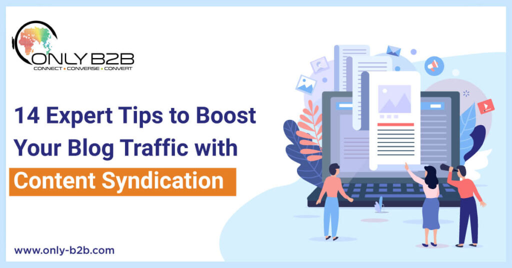 grow blog traffic Via Content syndication