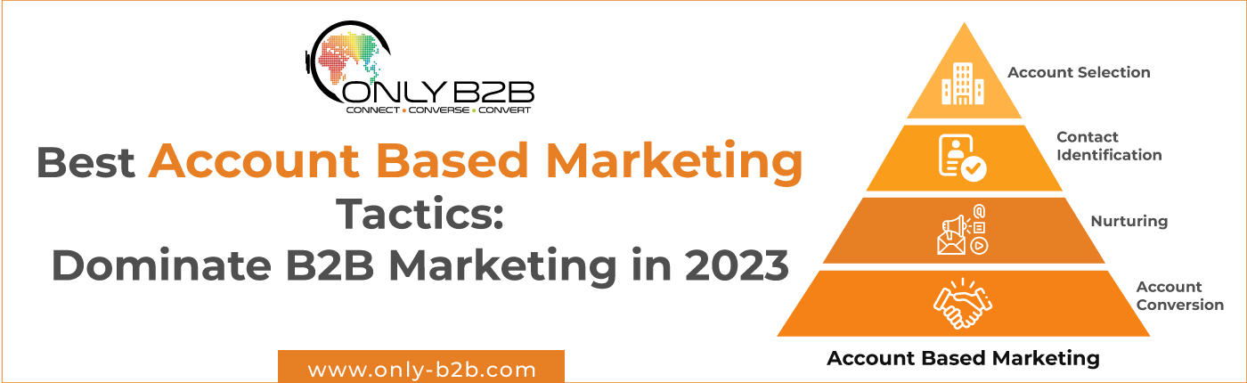 Account based marketing tactics 2023