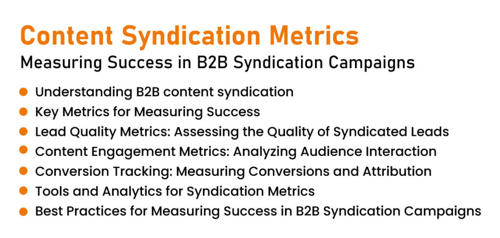 content syndication metrics