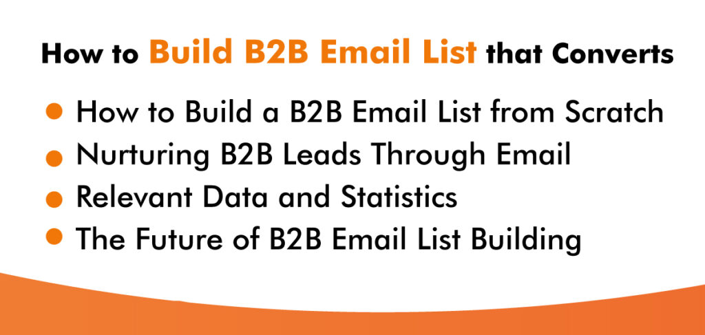 build b2b email list