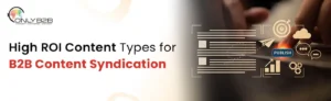 high roi content types for b2b content syndication