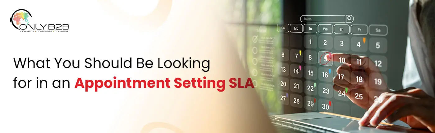appointment setting SLA